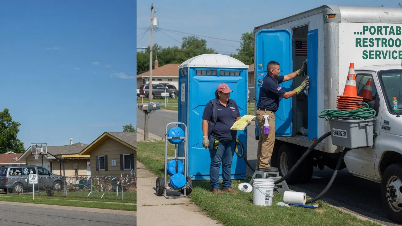 Portable Toilet Rental in Conde, SD near me